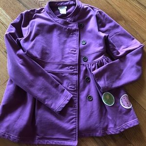 Matilda Jane jacket plum color